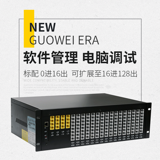 Guowei Times WS848-5F Programmable Telephone Switch 4 8 12 16 in 88 96 112 120 128 out 12 external line 96 extension