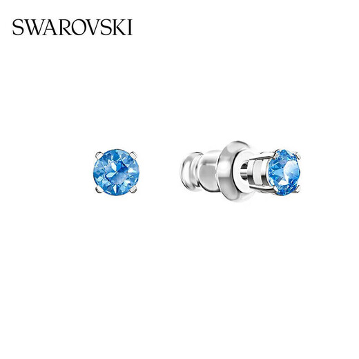 Swarovski (SWAROVSKI) Beating Heart UNA Necklace and Earrings Set as a Birthday Gift for Girlfriend