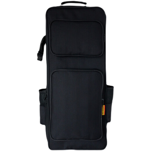 Huangshi Luolan AE20/30 electric hair tube bag Yajia 5000/Huamei blow tube bag shoulder thickened shock-proof piano bag with wheels 75 cm red plus size (can be used to display the S6 sound