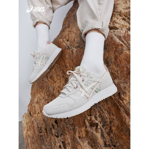 亚瑟士（asics）休闲鞋男LYTE CLASSIC米灰色复古运动鞋1203A168-021官方正品 43.5 19 灰色021