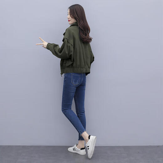 Sichuanshe 2025 Autumn New Women's Bat Manga Chaqueta Top casual