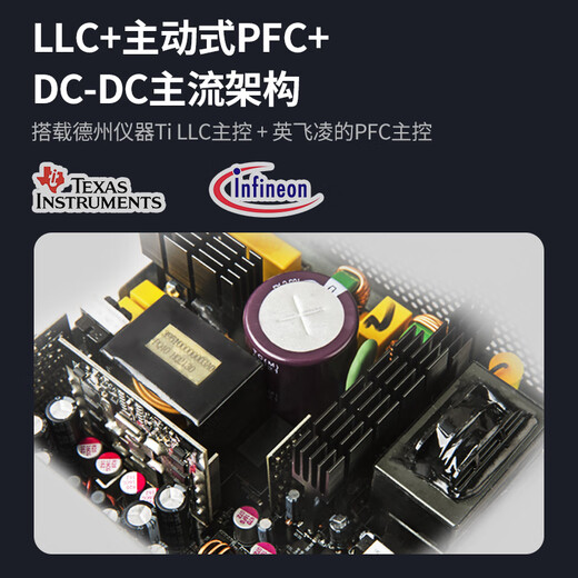 金河田（Golden field）白金牌A+850W电脑电源台式机全模组额定850W静音电源全日系电容/白金认证/压纹线 白金牌A+1050W 白【ATX3.1/压纹全模】