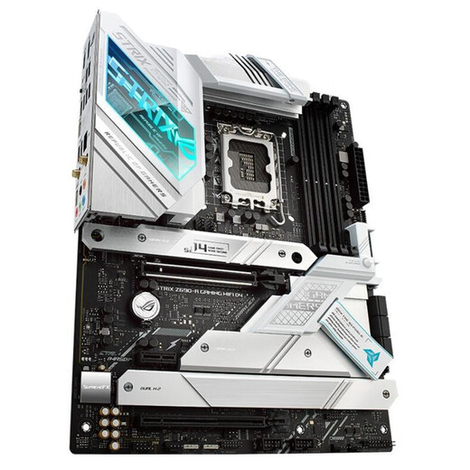 ASUS Gigabyte MSI B660 Z690 H610 Подержанная ручка настольная плата на рабочем компьютере компьютерной компьютерной платы Материнская плата Материнская плата подходит для 13.11.14 Generation Core Asus Rog Z690-A Wi-Fi Blowing Snow D4 90% Новое
