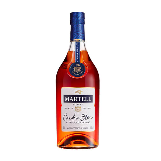 Martell Cordon Bleu Cognac XO grade imported from France wine gift box 350mL 1 bottle