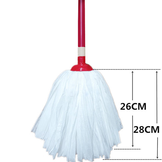 Buena esposa Okywife Cabezal de reemplazo de la cabeza del trapeador no tejido 3271 Mop Floor Mop Cabeza absorbente de algodón Mop 3271 Cabeza de trapeador 1
