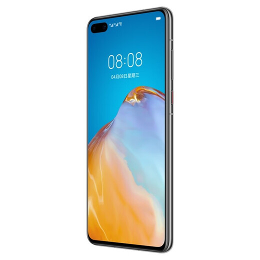 Huawei P40 direct screen mobile phone, brand new, unopened and unactivated, 6.1-inch small screen, direct screen, full screen, Kirin 990, Leica triple camera, 5G mobile phone, Frost Silver, brand new and original, 5G full Netcom, 8GB+128GB