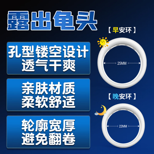Luqing mu circumcision device bag i skin resistance i repair i ring correction i device invisible men's products body care set one box