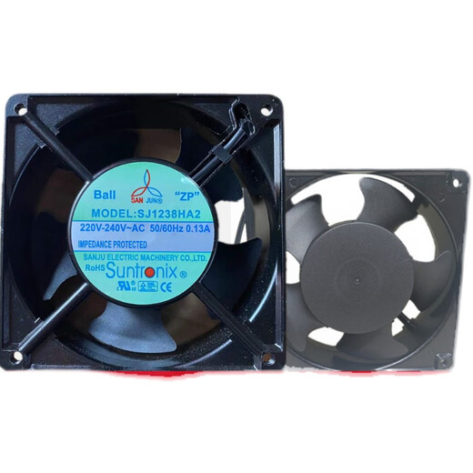 
Open picture Taiwan SANJUN three giant SJ1238HA2 12CM 12038 0.13A cooling fan 220V axial flow fan 220V