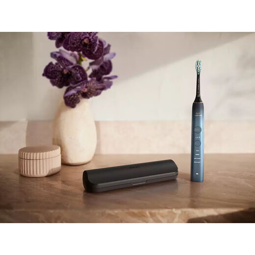 飞利浦（PHILIPS）Sonicare 9000系列HX9911/92美白电动牙刷特别版充电式声波震动牙刷 4种模式和3种强度 HX9911/92蓝色