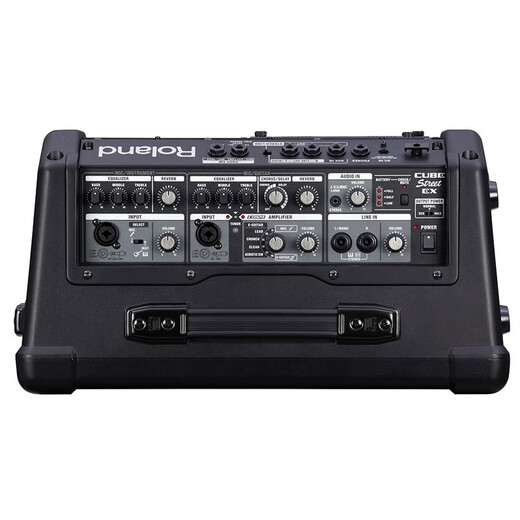 Roland speaker CUBE STREET EX guitar playing and singing outdoor live broadcast internal recording portable roadshow stage performance audio EX+BETA58A+two units+wireless internal recording battery