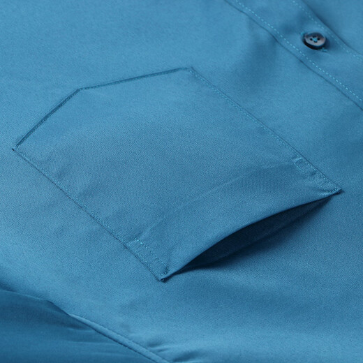 立蒙加绒加厚保暖衬衫男士商务休闲保暖衬衣秋冬中年打底衫白色41