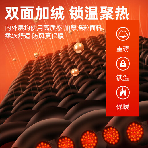 Warrior half-zip turtleneck waffle sweatshirt for men in spring and autumn, Japanese retro solid color casual jacket, versatile loose top, double-sided velvet - medium gray #HL solid color L