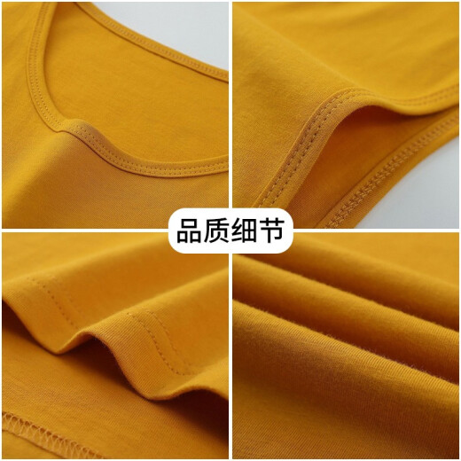 Chaosheng vest men's pure cotton trendy brand ins Hong Kong style basketball sports fitness vest youth sleeveless top men wear black L (recommended 110Jin [Jin equals 0.5kg]-130Jin [Jin equals 0.5kg] can be worn)