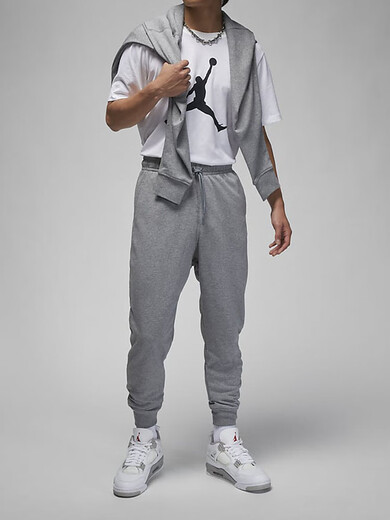 Nike NIKE Men's Sports Pants 2024 Spring New JORDAN Casual Loose Gray Sweatpants FQ7762-091 FQ7762-091 170/76A/M