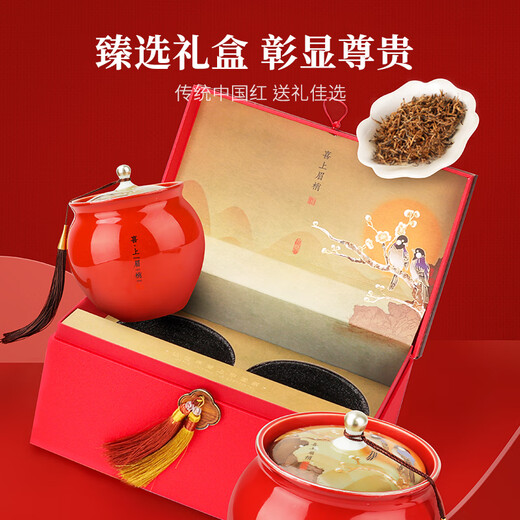 Tang Pu Black Tea Jinjunmei Premium Xishangmeibiao 250g New Tea Gift Box Wuyishan Spring Tea High-end Gift