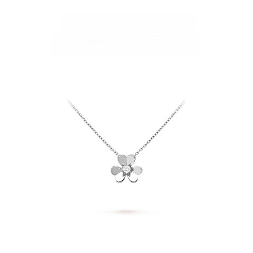 Ji Ge original four-leaf clover classic fashion series gold platinum diamond mini necklace 520 students