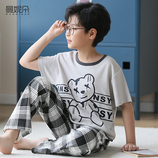 Pantalones de algodón de manga corta de algodón de manga de verano de Mannido