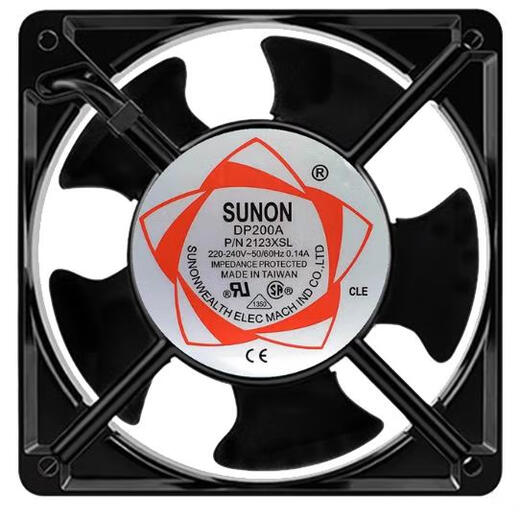 Xunliba Sunon Axial Flow Lüfter 220 V Industrial Lüfterverteilungskastenschrank Wärme Ableitungslüfterschweißmaschinenausrüstung 8025 12038/220 V Ölhaltiges Ölhalter