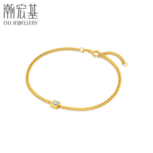 Chao Acer 18K gold diamond color gold bracelet women's birthday gift to Jane SCK32201165
