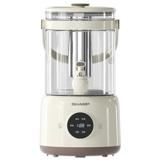 Sharp multifunctional electric kettle health kettle 2.8L large capacity kettle scented tea fruit tea tea kettle KP-WT30L-W white 2.8L