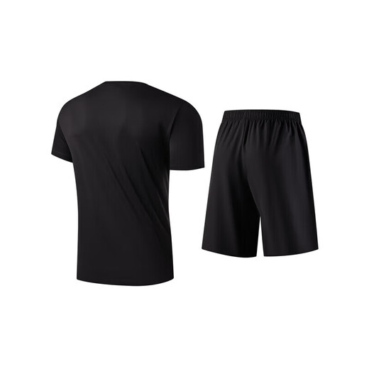 Peak Schnelltrockner Sportanzug Herren Sommer Running Casual Badminton Uniform atmungsaktive zweiteilige kurzärmelige Shorts Männer DF142001