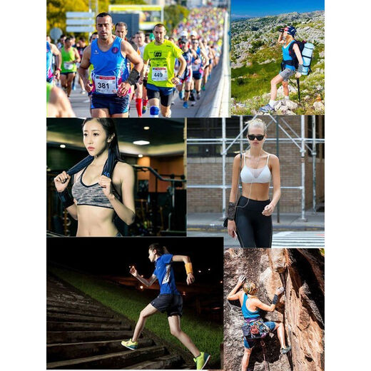 Yangpeng running mobile phone arm bag outdoor mobile phone bag men's and women's universal arm strap sports mobile phone arm sleeve wrist bag equipment K12 weight 131 to 180 recommended size M