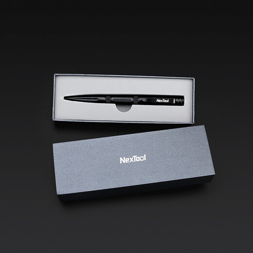 NexTool/NexTool Multifunctional tactical pen self-defense tool signature pen survival in the wild black