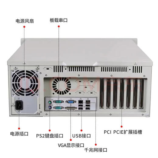 
Yiyang Advantech Industrial Control Machine IPC-610L Industrial Computer Computer Server Upper Computer 2-13th Generation Core i5 i7 i9 Processor 683G2/I7-4770/8G/1T Machinery Advantech Case IPC-610L