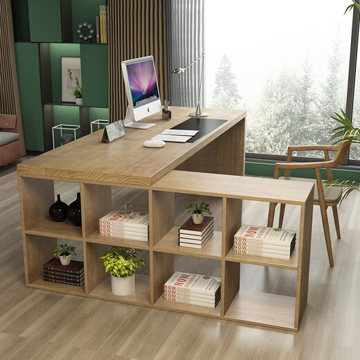 OSTRADAN solid wood boss desk designer creative single office computer desk office desk desk with drawer private customization contact customer service