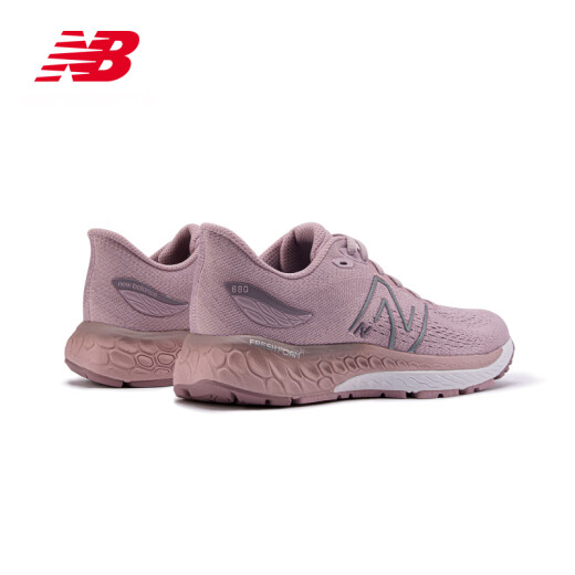 NEW BALANCENB女鞋880系列舒适休闲透气运动鞋跑步鞋 灰粉色 W880D12 标准鞋楦B 35(脚长22cm)
