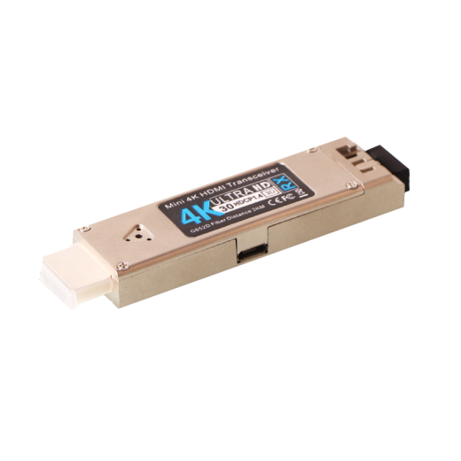 AOPRE-LINK4K high-definition uncompressed HDMI/DVI optical fiber extender single and multi-mode compatible supports resolution 4096*2160 mini DVI (single-mode single fiber LC)