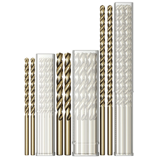 Extended twist drill bit containing cobalt 200mm 300mm stainless steel special metal iron aluminum alloy straight shank drill bit manufacturer customized 6*200MM