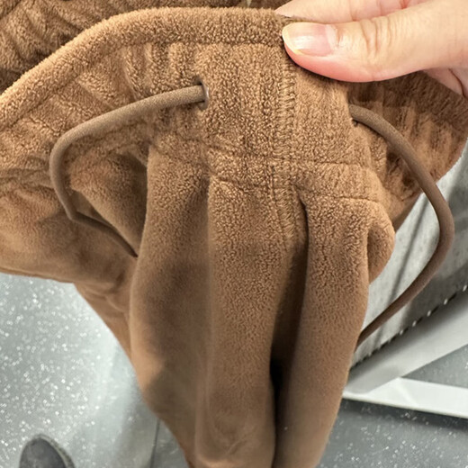 耐克（NIKE）冬季新款摇粒绒女子运动训练保暖加厚收口长裤休闲裤 HQ4877-259 S