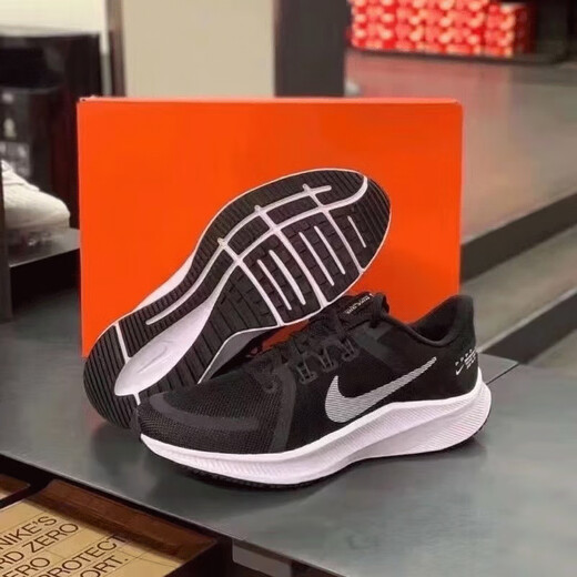 
NIKE Nike Running Shoes Men's Shoes 2024 Spring New Sports Shoes Free Rn Lightweight Breathable Cushioned Casual Shoes DA1105-006/Foam Midsole 44