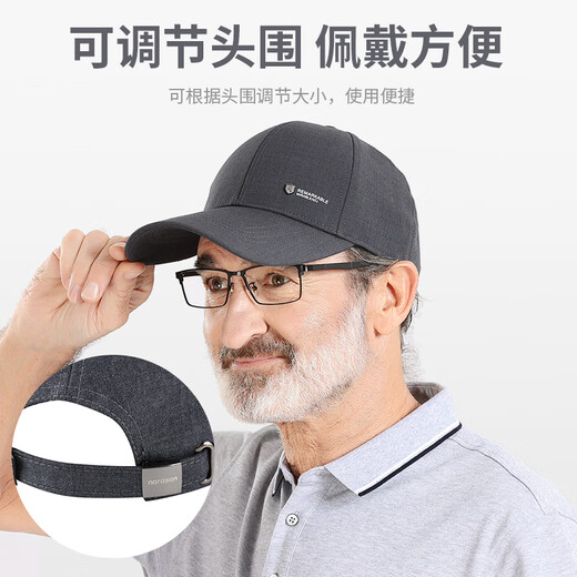 Red Dragonfly Hat Men's Middle-aged and Elderly Casual Baseball Cap Outdoor Sun Protection Visor Hat Versatile Sun Hat Fishing Peaked Cap Black One Size Hat Circumference (55-61CM)