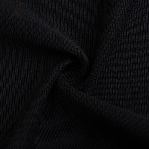 NIKE JORDAN Nike AJ children's short-sleeved shirt summer new pure cotton children's baseball jersey black 160/80 recommended height 158-170cm