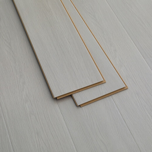 OUGEJIA Planchers en bois composite laminé 12 mm pour la chambre à coucher ménagers imperméable E0 Fabricant de diamants respectueux de l'environnement Installation de ventes directes E0 681 ACCESSOIRES GRY CLASSIQU