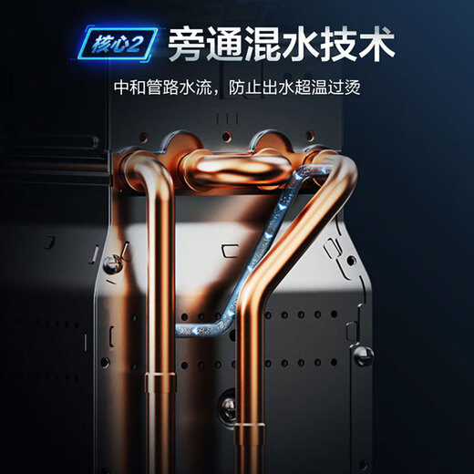 Haier (Haier) Consult customer service to get national subsidy First-level energy-saving gas water heater Natural gas 13/16 liters strong exhaust type boosted frequency conversion water servo constant temperature bath windproof and waterproof 16L wm5 boosted water servo + first-level energy saving