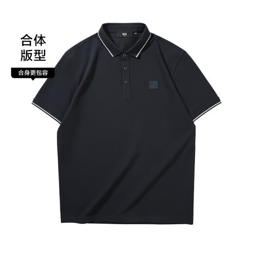 HLA Hailan House brand exclusive short-sleeved POLO shirt for men, Romance of the Three Kingdoms, cool short-sleeved men's summer