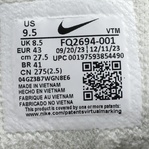 Nike Nike [大发发] Herren Nike Air Max Scorpion FK SE Board Schuhe/Replik-Schuhe FQ2694-001 44