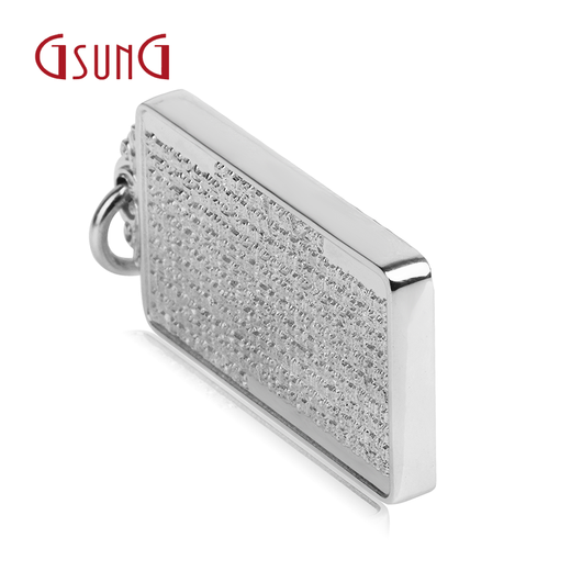 GsunG Platinum PT950 Guanyin Bodhisattva Pendant Men's Guanyin Tag Platinum Solid Heart Sutra Pendant Please contact customer service to confirm the gold weight price