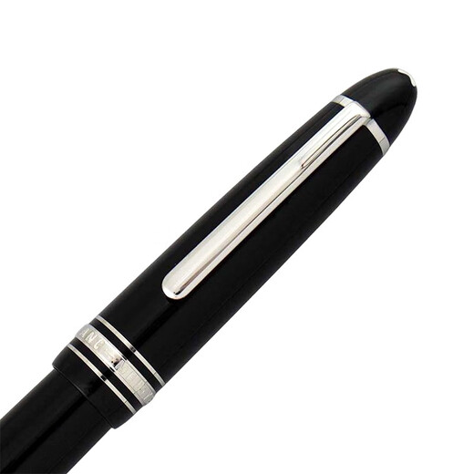 Montblanc (MONTBLANC) Meisterstück gold pen fountain pen 146/149 calligraphy practice gold business gift for parents 146 black rod white clip 14K gold tip F