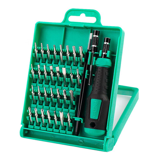 Pro'sKit screwdriver tool box SD-9826 multi-function household one-shaped cross driver disassembly SD-9857M (57-piece set)