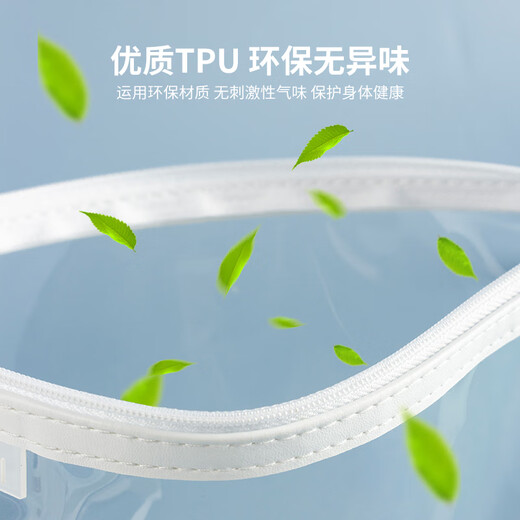 欧力益考试专用文件袋拉链式手提透明防水文具袋A4文件收纳袋学生考场笔袋准考证中考高考研究生资料便携袋 【A4+A5+笔袋】三件套 688-3入