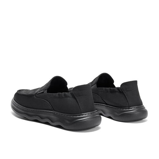 Senda Canvas Shoes Herren neuer Frühlings- und Herbsteinkaufszentrum Gleicher Sohle-Freizeitschuhe V9T17CM4 Black 42