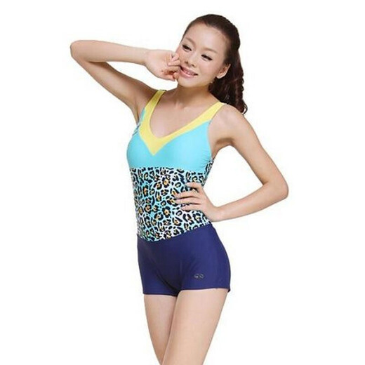 Yingfa (Yingfa) Swimsuit Women Mujeres Conservador de esquina plana de una pie