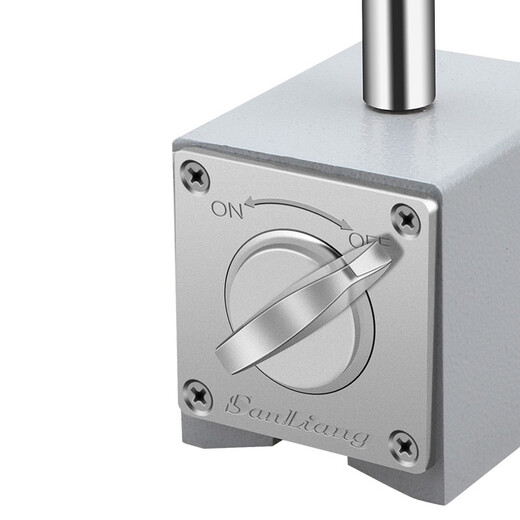 Three-quantity precision V-shaped magnetic watch base, strong switch-type magnet magnetic watch base, strong magnetic magnet base JD170 strong magnetic magnetic base 10T