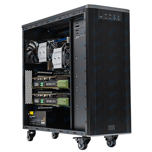 
Kuanke dual-channel AMD Xiaolong 9754 [Tower Workstation]/2.2G/256 core 512 thread simulation calculation/finite element/high performance HPC host/integrated display