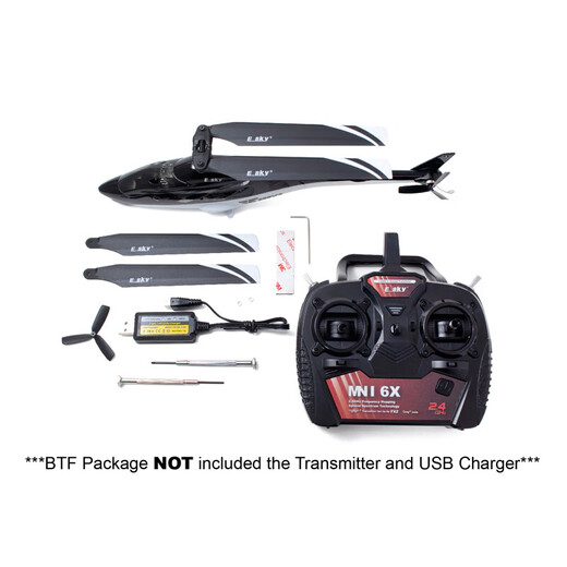 Vier-Wege-Fernbedienung privater Hubschrauber 300V2 Flying Shark Drone Aircraft Model Aircraft Real Aircraft Stable und Fall-Resistant Toys 2 Sätze Propeller offizieller Standardkonfiguration