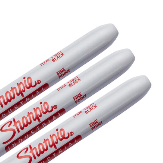 
Ruiyi sharpie marker pen high temperature resistant marker pen 1MM oily waterproof low temperature resistant marker pen United States imported industrial laboratory marker pen 13601 black single